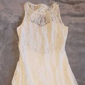 Vestido encaje blanco- white dress